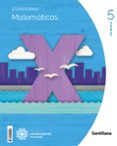 Portada de Matematicas 5º Educacion Primaria 1 Vol Cuaderno Construyendo Mundos E