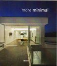 MORE MINIMAL di VV.AA. 