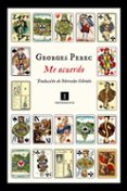 ME ACUERDO de PEREC, GEORGES 