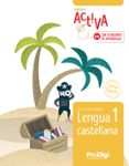 Portada de Lengua castellana 1 letra ligada- NUEVO ACTIVA (SA)-Prodigi