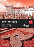 Portada de Francés A2-B1 Promenade 4º ESO Cahier Dexercices