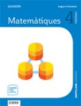 Portada de QUADERN MATEMATIQUES 4 PRIMARIA 2 TRIM SABER FER AMB TU