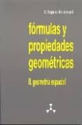 FORMULAS Y PROPIEDADES GEOMETRICAS di IZQUIERDO ASENSI, F. 