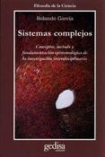 SISTEMAS COMPLEJOS de GARCIA, ROLANDO 