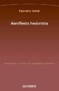 MANIFIESTO HEDONISTA de GUISAN, ESPERANZA 