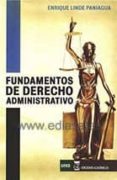FUNDAMENTOS DE DERECHO ADMINISTRATIVO 2016 di LINDE PANIAGUA, ENRIQUE 