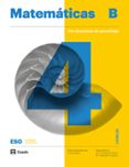 Portada de Matemáticas B 4º ESO Codigo Abierto LOMLOE Ed 2023