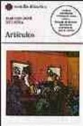 ARTICULOS (2 ED.) de LARRA, MARIANO JOSE DE 