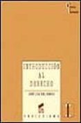INTRODUCCION AL DERECHO de HIERRO, JOSE LUIS DEL 