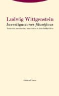 INVESTIGACIONES FILOSFICAS de WITTGENSTEIN, LUDWIG 