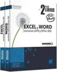 EXCEL Y WORD (VERSIONES 2019 Y OFFICE 365): PACK 2 LIBROS di VV.AA. 