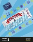 Portada de Matematika Lmh 5 - Koadernoa