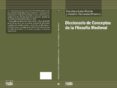 DICCIONARIO DE CONCEPTOS DE LA FILOSOFIA MEDIEVAL di LEON FLORIDO, FRANCISCO  FERNANDEZ POLANCO, VALENTIN 