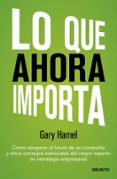 LO QUE AHORA IMPORTA de HAMEL, GARY   HAMEL, GARY 