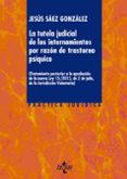 LA TUTELA JUDICIAL DE LOS INTERNAMIENTOS POR RAZON DE TRASTORNO PSIQUICO de SAEZ GONZALEZ, JESUS 