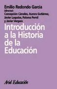 INTRODUCCION A LA HISTORIA DE LA EDUCACION di VV.AA. 
