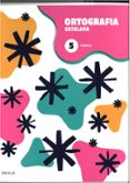 Portada de Quadern d'Ortografia catalana 5 Primària