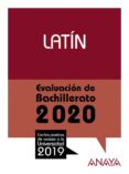 LATIN: EVALUACION DE BACHILLERATO 2020 - PRUEBA ACCESO UNIVERSIDAD de MARTINEZ QUINTANA, MANUEL 