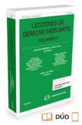 CIVITAS: LECCIONES DE DERECHO MERCANTIL, TOMO II (14 ED.) de MENENDEZ, AURELIO 