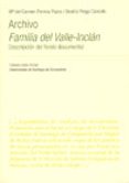 ARCHIVO FAMILIA DEL VALLE-INCLAN. DESCRIPCION DEL FONDO DOCUMENTA L de PEREIRA PAZOS, MARIA DEL CARMEN 