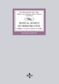 MANUAL BASICO DE DERECHO CIVIL (2 ED) de SILLERO CROVETTO, BLANCA FUENTE NUEZ DE CASTRO, M SOLEDAD RUIZ-RICO RUIZ, JOSE MANUEL 