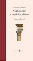 CONSTANCE O LAS PRACTICAS SOLITARIAS (QUINTETO DE AVION III) de DURRELL, LAWRENCE 