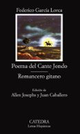 POEMA DEL CANTE JONDO. ROMANCERO GITANO (14 ED.) de GARCIA LORCA, FEDERICO 