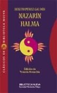NAZARIN; HALMA de PEREZ GALDOS, BENITO 