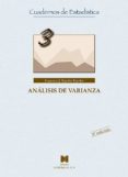 ANALISIS DE VARIANZA: INTRODUCCION CONCEPTUAL Y DISEOS BASICOS de TEJEDOR, FRANCISCO JAVIER 