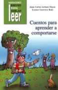 CUENTOS PARA APRENDER A COMPORTARSE de GALVE MANZANO, JOSE LUIS 