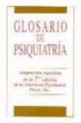 GLOSARIO DE PSIQUIATRIA (2 ED.) di VV.AA. 