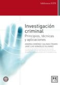 INVESTIGACION CRIMINAL di VV.AA. 