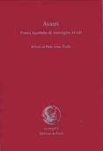 AVANTI: POETAS ESPAOLES DE ENTRESIGLOS XX-XXI de LUQUE PINILLA, PABLO 