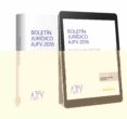 BOLETN JURDICO AJFV 2016 de VITORIA, FRANCISCO DE 