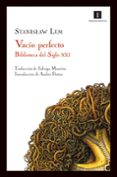 VACIO PERFECTO de LEM, STANISLAW 