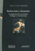 REDUCCION Y DONACION de MARION, JEAN-LUC 