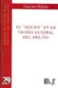 EL HECHO EN LA TEORIA GENERAL DEL DELITO di DELITALA, GIACOMO 