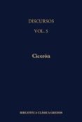 DISCURSOS V de CICERON, MARCO TULIO 