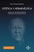 ESTETICA Y HERMENEUTICA (4 ED.) de GADAMER, HANS-GEORG 