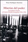 MISERIAS DEL PODER di RODRIGUEZ BARREIRA, OSCAR J. 