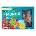 DESCUBRIENDO :EL MUNDO  (LIBRO + TALBERO + 81 IMANES) di VV.AA. 