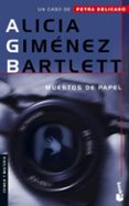 MUERTOS DE PAPEL de GIMENEZ BARTLETT, ALICIA 