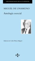 ANTOLOGIA ESENCIAL de UNAMUNO, MIGUEL DE 