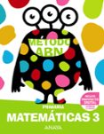 Portada de Matemáticas Abn 3º Educacion Primaria