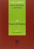 ENSAYOS DE TEODICEA de LEIBNIZ, GOTTFRIED WILHELM 