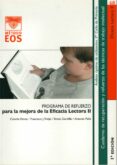 EFICACIA LECTORA II: PROGRAMA DE REFUERZO PARA LA MEJORA DE LA EF ICACIA LECTORA de FLORES, CONCHA  FREIJE, FRANCISCO J. 