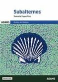 TEMARIO ESPECFICO SUBALTERNOS XUNTA DE GALICIA di VV.AA. 