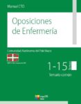 MANUAL CTO DE OPOSICIONES DE ENFERMERA - PAS VASCO - TOMO IV (LEGISLACION) di VV.AA. 