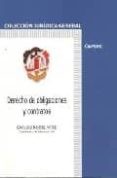 DERECHO DE OBLIGACIONES Y CONTRATOS. de ROGEL VIDE, CARLOS 
