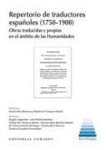 REPERTORIO DE TRADUCTORES ESPAOLES (1750-1900) de LEPINETTE, BRIGITTE 